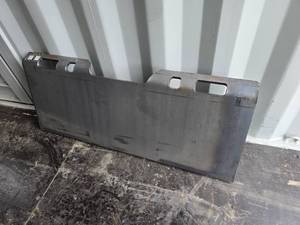 Wolverine 38 Skid Steer Adapter Plate