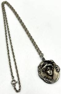 Boardman Colonial Pewter Pendant on 12in Chain