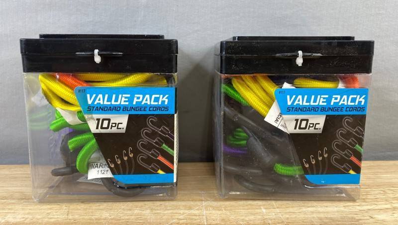 SmartStraps Value Pack Standard Bungee Cords, 20 Total - Brand New