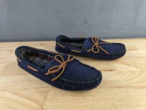 Sperry Mens Size 9 Blue Moccasin Loafers