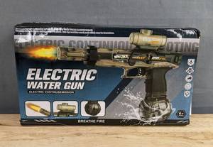 Electric Continuous Shooting Water Gun - Brand New
