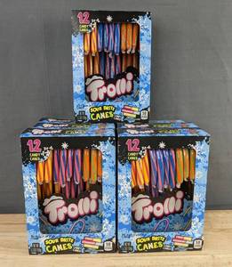 84 Trolli Sour Brite Candy Canes - Brand New