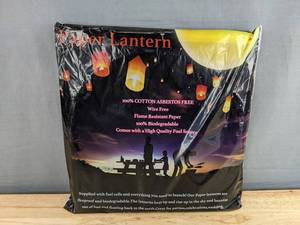 10 Paper Lanterns - Variety of Colors - Brand New