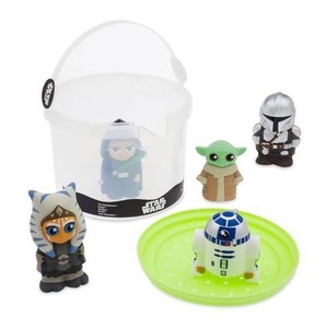 Disney Store Official Star Wars the Mandalorian Bath Toys Set - Brand New&nbspA