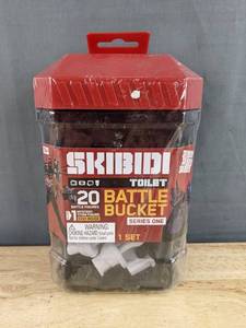 Skibidi Toilet Battle Bucket Series One 20 Battle Figures - New&nbspA