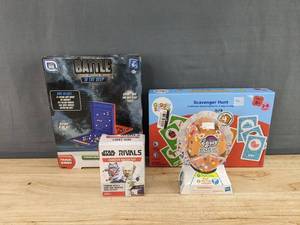 Games Hub Battle in the Deep, Giggle Scape Scavenger Hunt, Star Wars Character Booster Pack &amp My Little Pony Cutie Crew - Brand New&nbspA