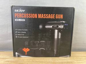 Sejoy Ws-030 Percussion Massage Gun $89 Retail - Brand New