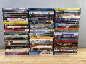 75 DVD Movie Collection - Drillbit Taylor, Seven Days in Utopia, The Lincoln Lawyer, 21, Walking Tall, Curious George, Rambo, Bed of Roses, State of Union, A Walk to Remember, Pay It Forward, Crash, Black Beauty C