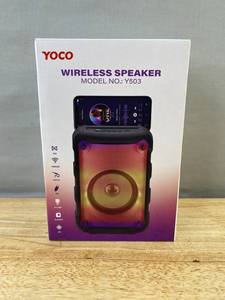 YOCO Y503 Red Wireless Speaker - Brand New