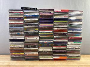 210 CD Music Collection - Neil Young, Frank Sinatra, ABBA, Van Halen, Bob Dylan, Johnny Cash, NSYNC, DMX, Roy Orbison, Conway Twitty C