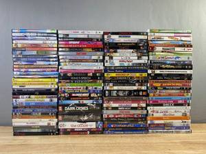 120 DVD Movie Collection - Sopranos, The Office, Mean Girls, Coach Carter, Dodge Ball, Achorman, Italian Job, Wedding Planner C