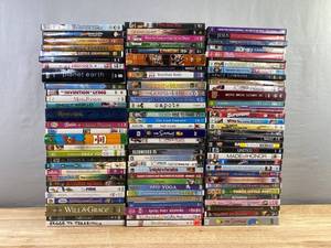 100 DVD Movie Collection - The Lord of the Rings Return of the King, Planet Earth, The Simpsons, Will & Grace, Breaking the Waves, Jack and Jill, A Few Good Men C