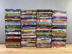 130 DVD Movie Collection - Rocky II, The Shining, Valkyrie, Ghostbusters 1 & 2, Wall Street, Pirates of the Caribbean, Waynes World, Van Wilder, Despicable Me, South Park C
