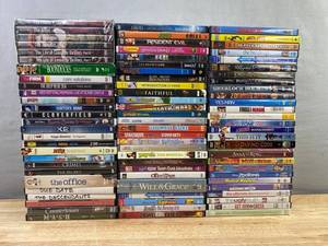 80 DVD Movie Collection - The Office Season 5, Will & Grace, The Boondocks Season 3, Dexter Season 1, Toy Story, Zootopia, The Da Vinci Code, Pirates of the Caribbean 2, The Lord of the Rings C