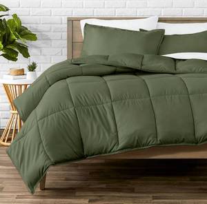 Bare 3-piece Home Oversized Queen Down Alternative Comforter Set, Cypress - $78 Retail - Brand New