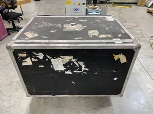 Large Convertible Road Case with Table, 48 M