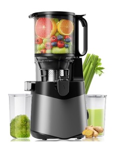 Cold Press Juicer Machine, High Juice Yield, Slow Masticating for Whole Vegetables & Fruits, 400W - Brand New
