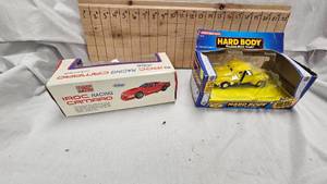 Tootsie Toy Hard Body Die Cast. 40 Ford Coupe and Iroc Racing Camaro