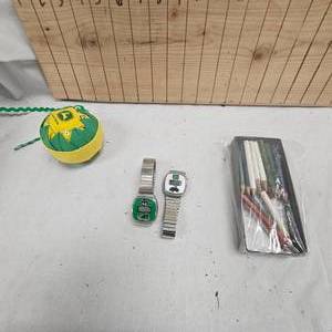 John Deere Pencils, Ornament and 2 John Deere Watches