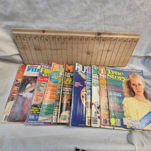 Lot of 11 True Story, Hustler, Etc