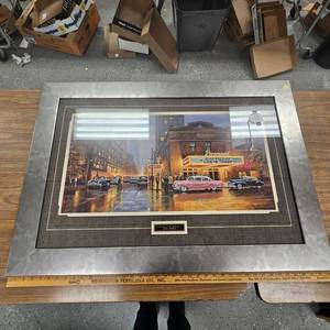 Evening at the Paramount Lithograph Print, David Barnhouse