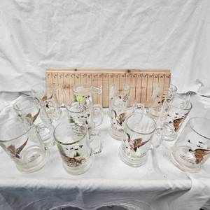 Lot of 12 Schmidt Mugs-Wildlife Series