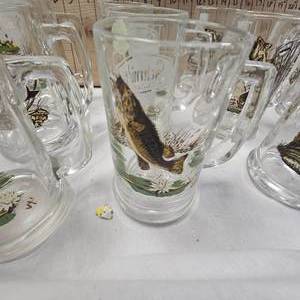 Lot of 12 Schmidt Beer Mugs