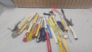 Lot of Misc Advertising Screwdrivers and Tools
