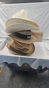 Variety of Straw and Cowboy Hats
