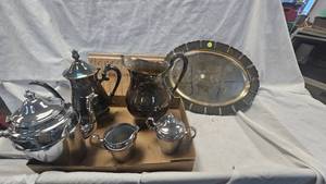 Lot of Silver Plated Dishes