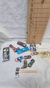Assorted Die Cast Cars, etc