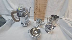 Stainless CreamerSugar Coffee Carafe