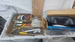 Lot of Various Tools, Rubber Boots, Size 9