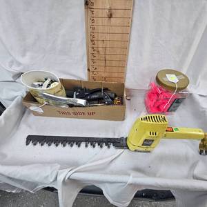 Hedgetrimmer, Staplers, Whistles