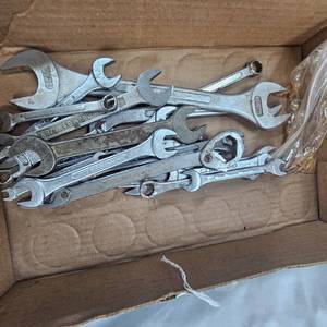 Sockets, Roll Pins, Pry Bar, Assorted Wrenches