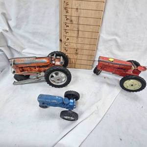 Pair of Tru Scale 116 Die Cast Tractors 50s or 60s