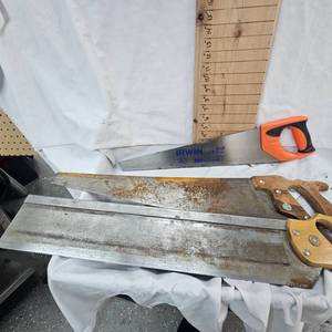Lot of Three Hand Saws