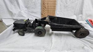 Doepke Vintage Steel Tractor and Earth Mover