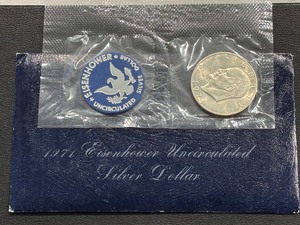 1971-S Eisenhower Uncirculated Silver Dollar