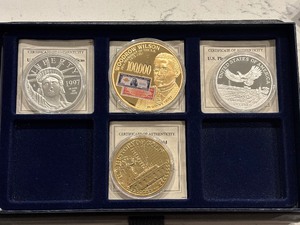 Gold and Silver Plated Coins
