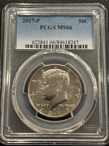 2017-P Kennedy Half Dollar PCGS MS66