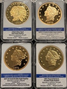 Gold Plated Replica Coins