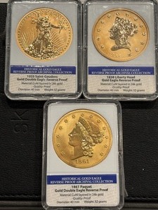 Gold Plated Replica Coins