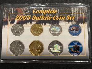 2005 Buffalo Coin Set