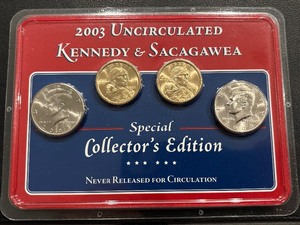 2003 Kennedy and Sacagawea Collectors Edition
