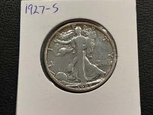 1927-S Walking Liberty Half Dollar