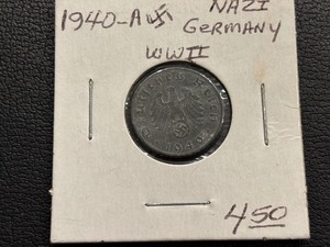 1940-A Third Reich 5 Reichspfennig