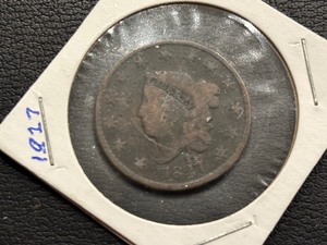 1827 Coronet Head Cent