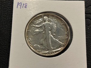 1918 Walking Liberty Half Dollar