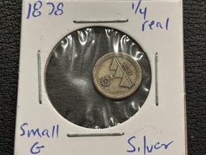 1878 14 Silver Real